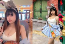 上海迪士尼驚見「羊ㄦ」扮兔兔，「豪大雙峰」可愛與性感兼具！-蜗牛扑克官方-GG扑克