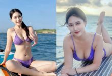 火辣壽星「仙仙Shan」後壁湖曬福利，槳板擺拍「美乳加大長腿」-蜗牛扑克官方-GG扑克