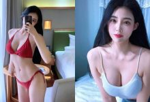 用心拍照的「高挑正妹」曲線太兇了，「美乳低胸裝」讓人感受滿滿誠意！-蜗牛扑克官方-GG扑克