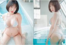 波濤洶湧！「白嫩奶妹」池中大濕身！「美乳翹臀」近在眼前都可以透視了啦！-蜗牛扑克官方-GG扑克