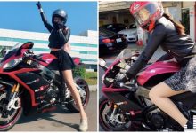 好辣！路上重機正妹「長腿超逆天」，不科學比例「脫掉還有渾圓美乳」！-蜗牛扑克官方-GG扑克