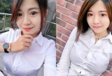 「甜美OL」飽滿美乳快把襯衫扣子撐爆！窄裙露出「逆天長腿」太火辣！-蜗牛扑克官方-GG扑克