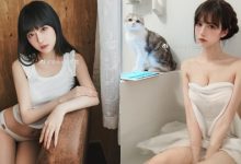 正妹小鹿鹿「裹浴巾泡澡」好誘惑，白皙曲線浸水後變更兇了！-蜗牛扑克官方-GG扑克