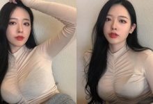 正妹「豐滿美乳」要撐爆透膚衣，兩顆乳球形狀太邪惡了！-蜗牛扑克官方-GG扑克