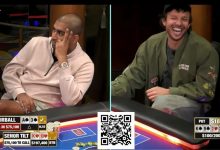 【EV扑克】是四条还是诈唬？Airball河牌全下后亮出A，这手牌让对手陷入长考-蜗牛扑克官方-GG扑克