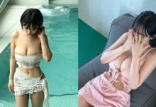 短髮巨乳韓妹乳量罩不住 不管穿什麼都會炸出來!-蜗牛扑克官方-GG扑克