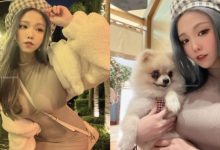 好刺激！萬惡斜揹帶壓出巨乳酒商「Mia 米亞」兩顆渾圓奶球！-蜗牛扑克官方-GG扑克