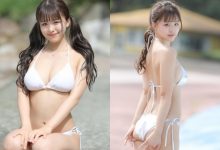 童顏巨乳萌奶妹「太田和さくら」純白比基尼乳波蕩漾 核彈級雙乳彷彿隨時要炸出來-蜗牛扑克官方-GG扑克