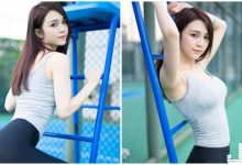 正妹打網球姿勢太犯規了！纖腰一彎「動作超引遐想」！-蜗牛扑克官方-GG扑克