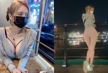 天菜級正妹湖邊夜跑，「緊身褲蜜桃臀」背影超殺！沒想到正面也好辣又好兇啊～-蜗牛扑克官方-GG扑克