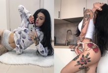 招架不住的狂放！俄羅斯刺青妹對自己使壞　充滿個性的紋身布滿全身-蜗牛扑克官方-GG扑克