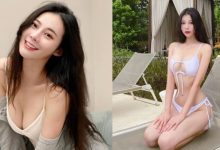 夏日炎炎!泳裝女神「張香香」再放清涼福利!白色比基尼曬「美乳纖腰+長腿」-蜗牛扑克官方-GG扑克
