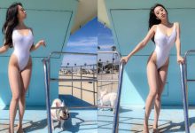 白色最棒!性感正妹「純白高衩」泳裝太惹火 逆天長腿佔滿整個畫面!-蜗牛扑克官方-GG扑克