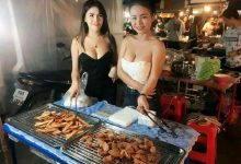 超火辣！巨乳炸香蕉攤正妹老闆娘超「胸」！客人一直掏….-蜗牛扑克官方-GG扑克