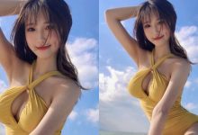可愛度爆表！「香港酒窩正妹」海邊泳裝照乳量驚人，「Ｓ曲線」太犯規啦！-蜗牛扑克官方-GG扑克