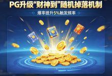 PG升级“财神到”随机掉落机制，爆率提升5%触发频率。-蜗牛扑克官方-GG扑克