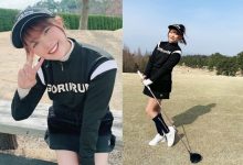 果嶺驚見「甜萌高球妹」裙襬搖搖露蜜大腿 開心對鏡頭比YA甜到讓人快蛀牙-蜗牛扑克官方-GG扑克