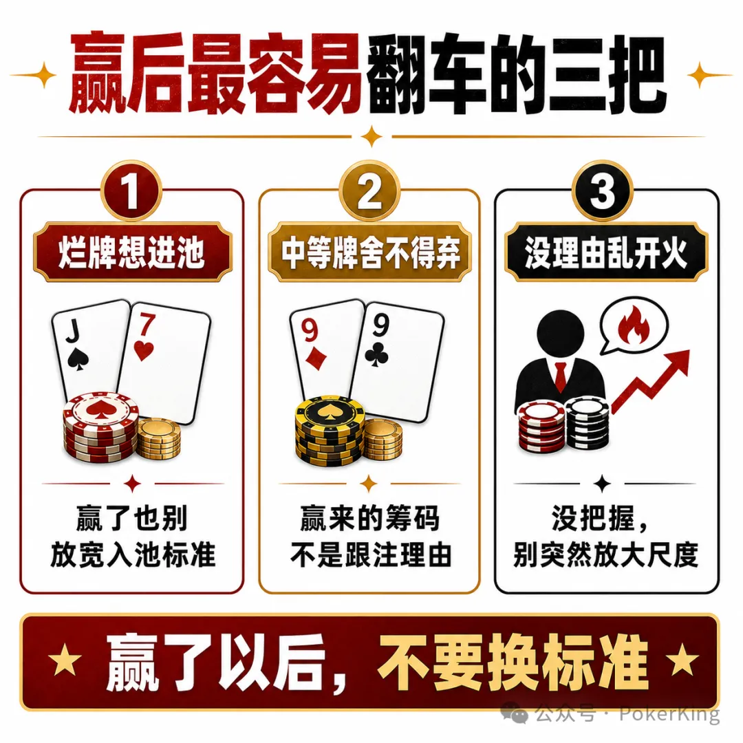 【EV扑克】赢钱后的“隐形上头”：比输钱更危险的，是你开始追感觉-蜗牛扑克官方-GG扑克