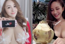 保鮮新方法!戀愛系女孩「Bivi華華」雪藏白嫩奶球 雪花彷彿要融化-蜗牛扑克官方-GG扑克