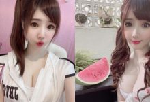 吃西瓜囉！正妹「小蘋果」造型好消暑，飽滿曲線讓人受不了！-蜗牛扑克官方-GG扑克